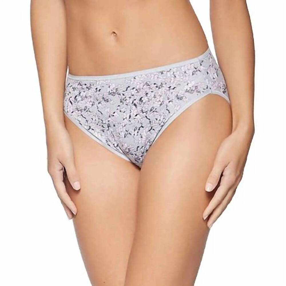 NEW FELINA cotton modal hi-cut panty in bluesky